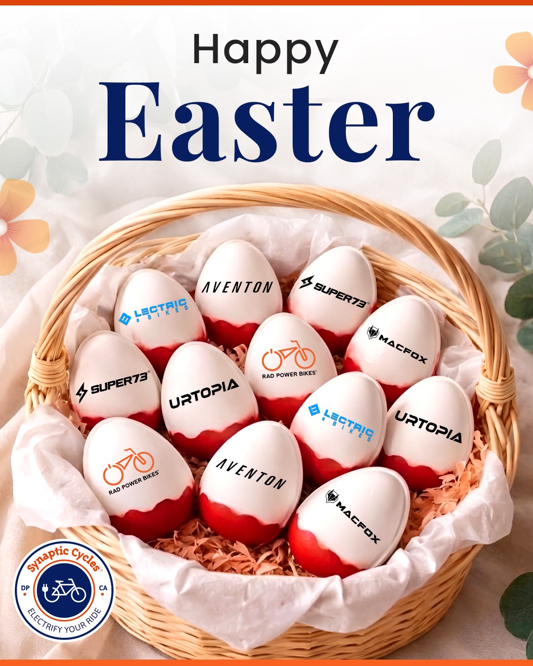 Spring is here! It’s time to get outside, ride more, and feel the difference 🚴‍♂️🌼☀️

Longer days mean more miles and better adventures ahead. Let’s ride into the season strong!

#SynapticCycles #SpringRiding #CyclingLife #RideMore