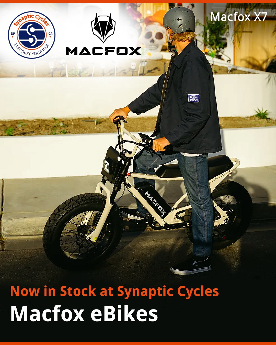 🚲 Meet Macfox — the new generation of eBikes now available at Synaptic Cycles.
Built for youth, crafted for adventure, and engineered to redefine what a modern eBike can be.

✅ Comfort & Safety First – Engineered frames support natural posture, protect the spine, and reduce fatigue on long rides.
✅ Powerful Range – Strong motors and optional dual-battery setups let riders go farther with fewer stops.
✅ Stability & Control – Wide fat tires and smart geometry deliver traction, balance, and confidence on any terrain.
✅ Made for Fun – Road-legal, stunt-ready, and easy to customize for each rider’s style.
Come experience the power, style, and innovation of Macfox — now at Synaptic Cycles!
🚲 Dana Point | Test rides available daily | SynapticCycles.com

#SynapticCycles #Macfox #ElectricBike #eBikeRevolution #YouthRide #RideSynaptic #AdventureAwaits #DanaPoint #CaliforniaeBike @macfoxbike