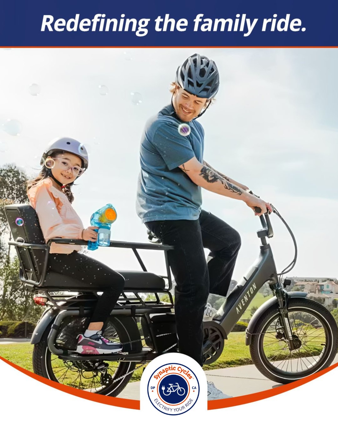 Family time just got an upgrade. 🚴‍♂️💨

From school runs to weekend adventures, it’s all about making every ride easier, safer, and a lot more fun for everyone.

Less stress, more smiles — that’s how memories are made.
Come see how an eBike can transform your everyday routine.
Ready to ride together? Stop by for a test ride today.
SynapticCycles.com
 📞 (949) 484-6409

#SynapticCycles #FamilyRide #eBikeLife #RideTogether #ParentLife