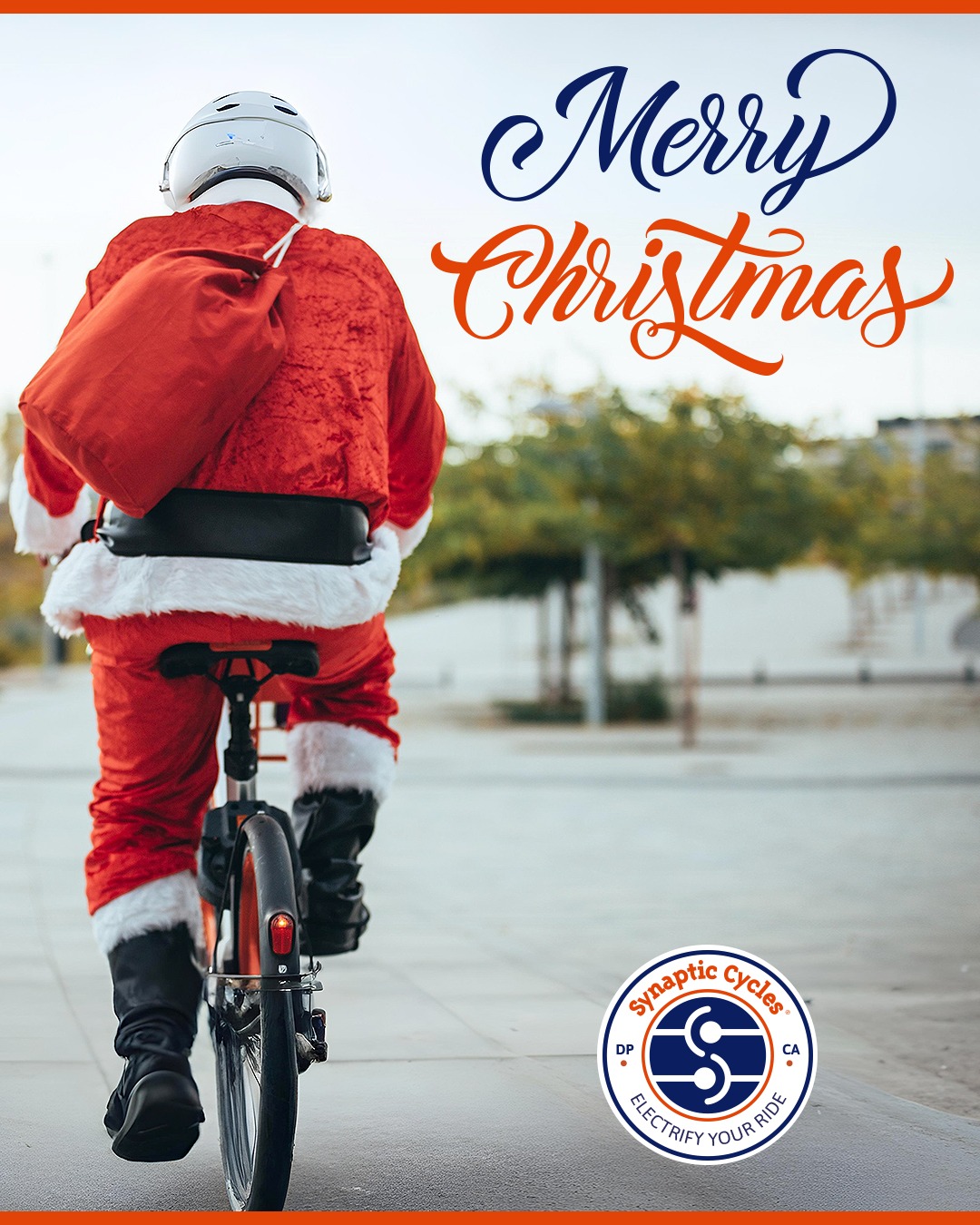 Rolling into the holidays with gratitude and joy! Merry Christmas from Synaptic Cycles — we wish you a happy holiday season full of laughter, warmth, and love! 🎁❄️😊
.
.
.
.
.
#ChristmasTime #ChristmasDay #Winter #Snow #HappyHolidays #ChristmasGifts #Gift #Holiday #SantaClaus #Santa #December #Noel #ChristmasEve #NewYear #HolidaySeason