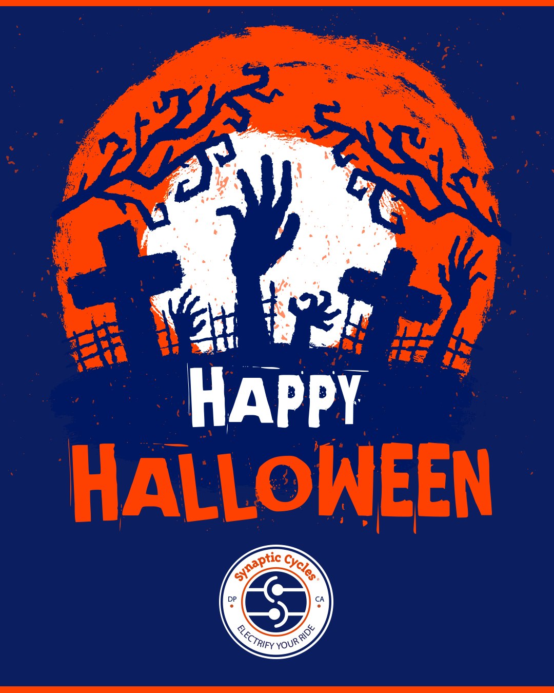 Have a fa-boo-lous Halloween full of fun and laughter! Happy Halloween from Synaptic Cycles! 🎃👻🦇
.
.
.
#Halloween #HappyHalloween #Autumn #Pumpkin #October #Spooky #Scary #HalloweenCostume #TrickOrTreat #SpookySeason