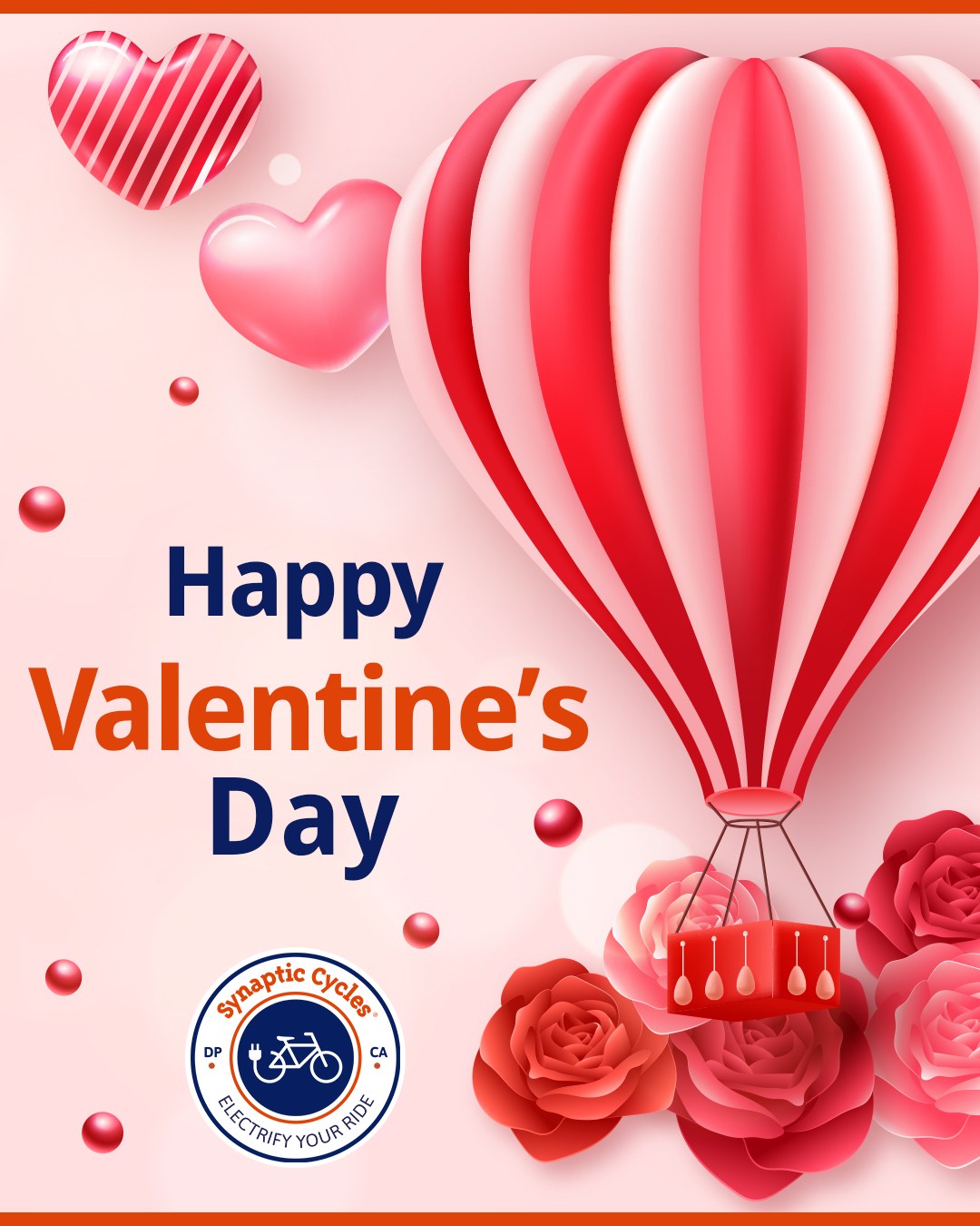Synaptic Cycles wishes you a Valentine’s Day filled with laughter, joy, and moments that warm your heart. 💖✨💌
.
.
.
.
#Happiness #Valentine #Joy #ValentineJoy #KindnessCounts #CelebrateTogether #GoodVibes #ShareJoy #HappyValentinesDay #Valentines2026