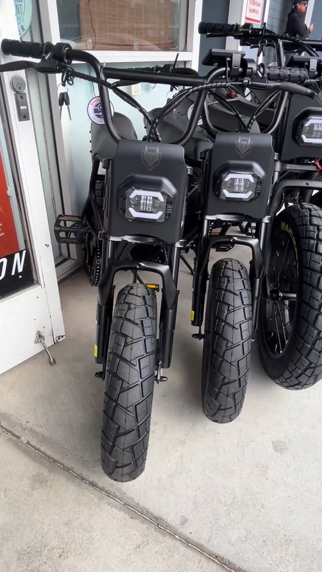 MacFox X7, X7L, and M16 bikes incoming stock now.